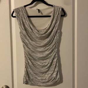 Maurice’s grey sleeveless top